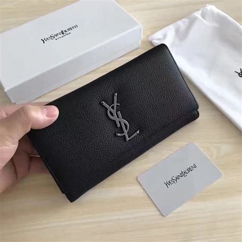 ysl long wallet price|YSL wallet st laurent.